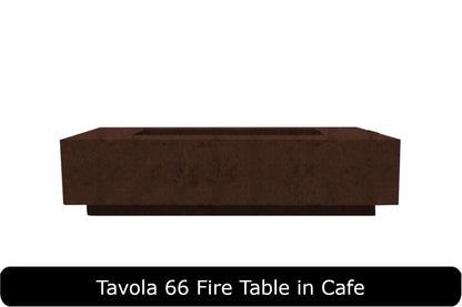 Prism Hardscapes - Tavola 66 Slim Concrete 66" Fire Table