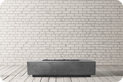 Prism Hardscapes - Tavola 66 Slim Concrete 66" Fire Table