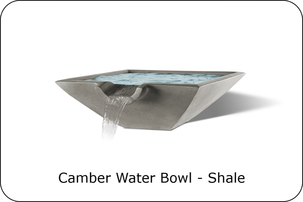 Slick Rock - Camber 30in Square Water Bowl