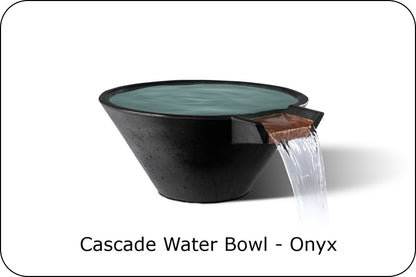 Slick Rock - Cascade Concrete Fire & Water Bowl