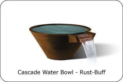 Slick Rock - Cascade Concrete Fire & Water Bowl