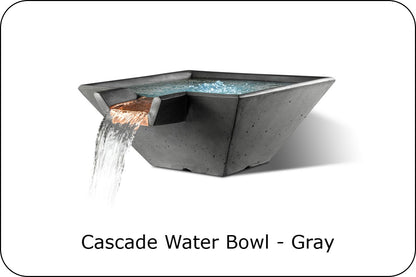 Slick Rock - Cascade Concrete Fire & Water Bowl