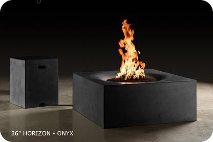 Slick Rock - Horizon Concrete 36in Fire Table