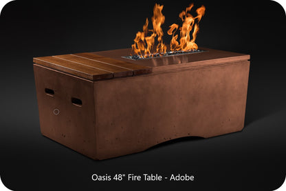 Slick Rock - Oasis Concrete 48in Fire Table