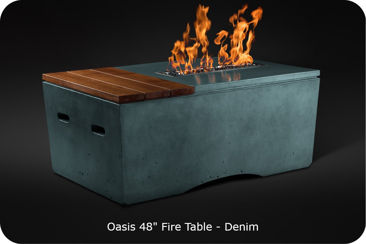 Slick Rock - Oasis Concrete 48in Fire Table