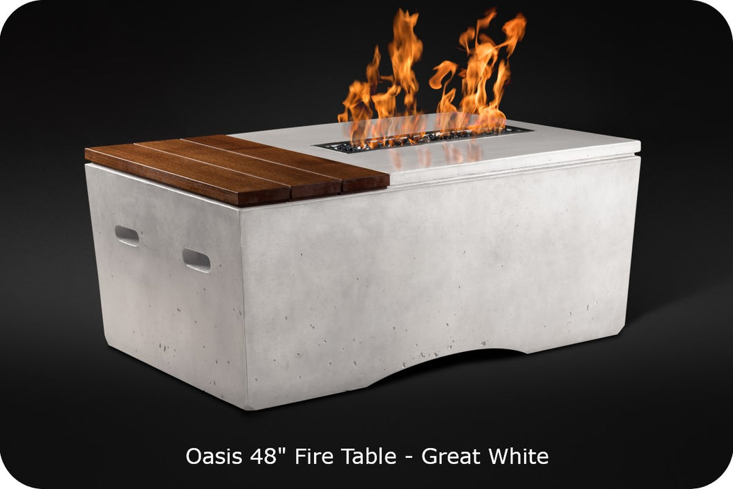 Slick Rock - Oasis Concrete 48in Fire Table