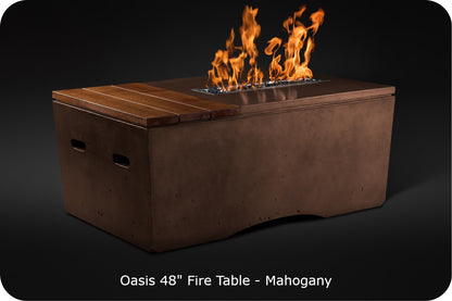 Slick Rock - Oasis Concrete 48in Fire Table