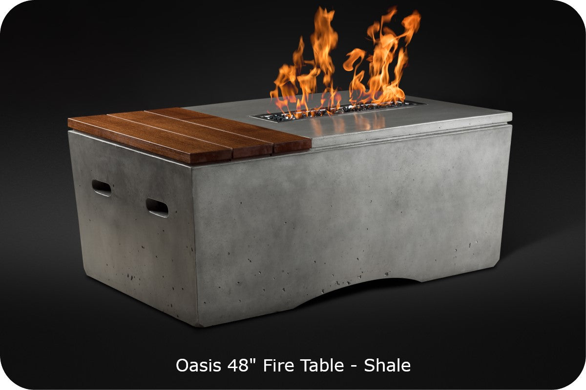 Slick Rock - Oasis Concrete 48in Fire Table