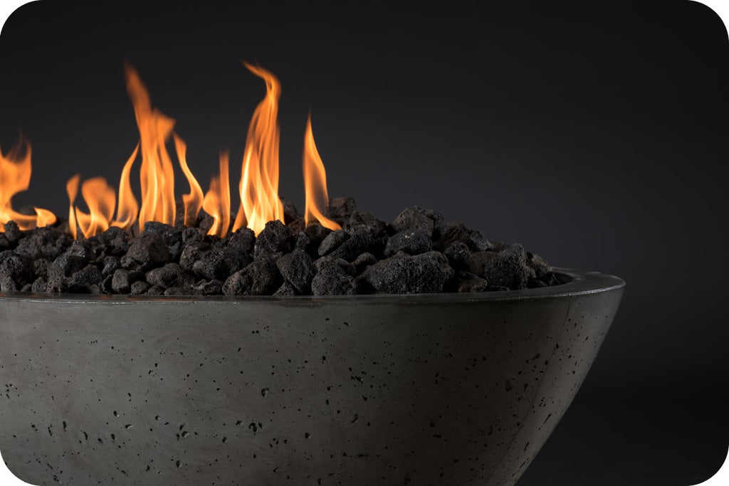 CONTEMPORARY OASIS — Oval Fire Bowl (60")