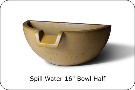 Slick Rock - Spill 36in Water Bowl Half