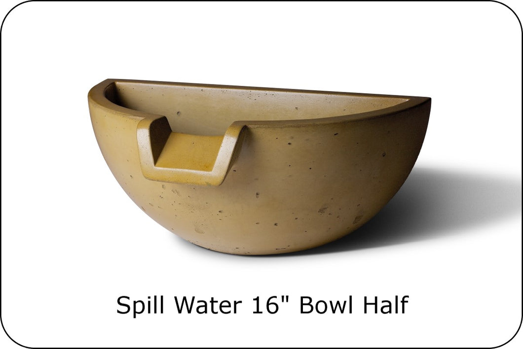 Slick Rock - Spill 36in Water Bowl Half