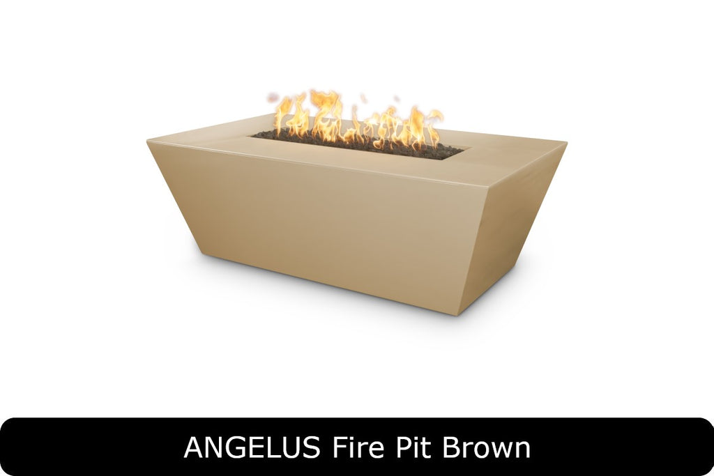 Angelus — 60" Wedge Concrete Fire Table