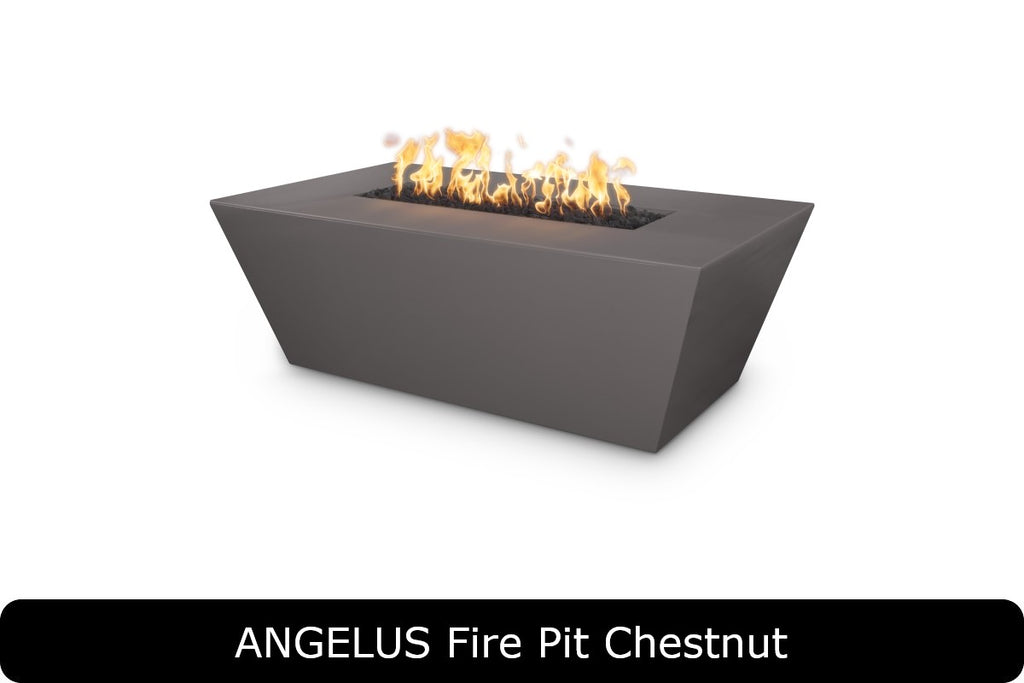 Angelus — 60" Wedge Concrete Fire Table