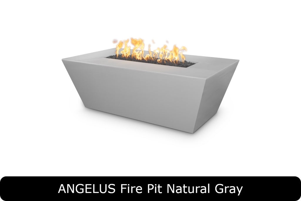 Angelus — 60" Wedge Concrete Fire Table