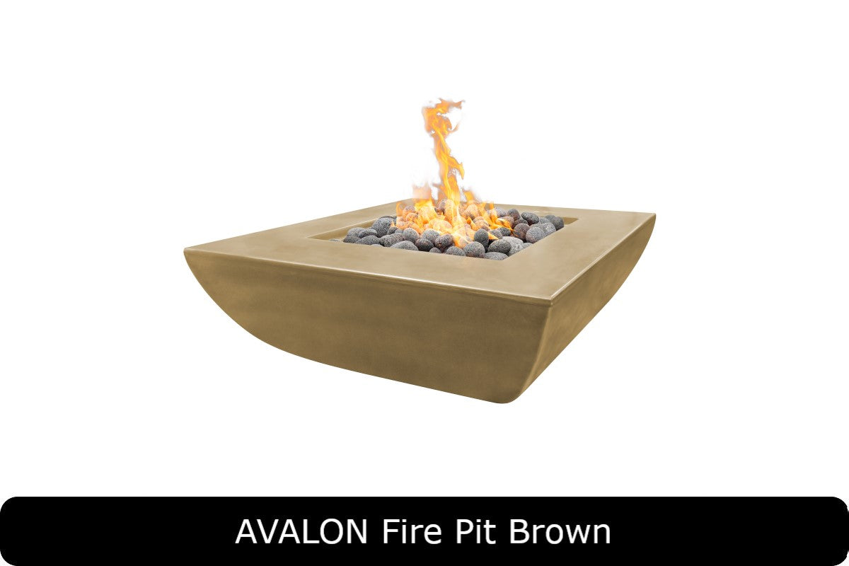 The Outdoor Plus - Avalon Fire Pit - GFRC Concrete