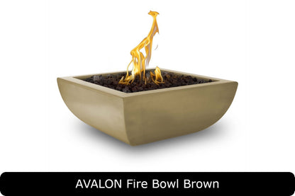 The Outdoor Plus - Avalon Fire Bowl - GFRC Concrete