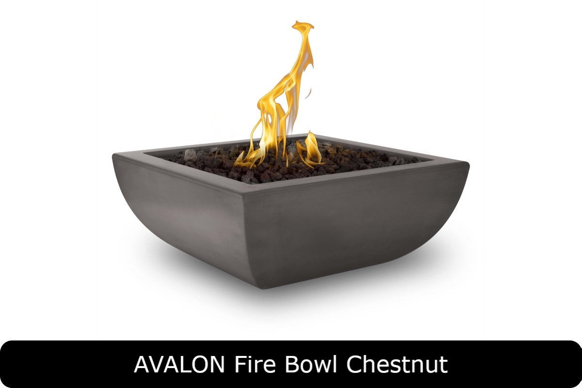 The Outdoor Plus - Avalon Fire Bowl - GFRC Concrete