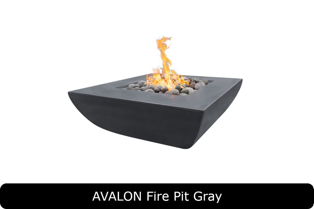 Avalon Fire Pit - GFRC Concrete