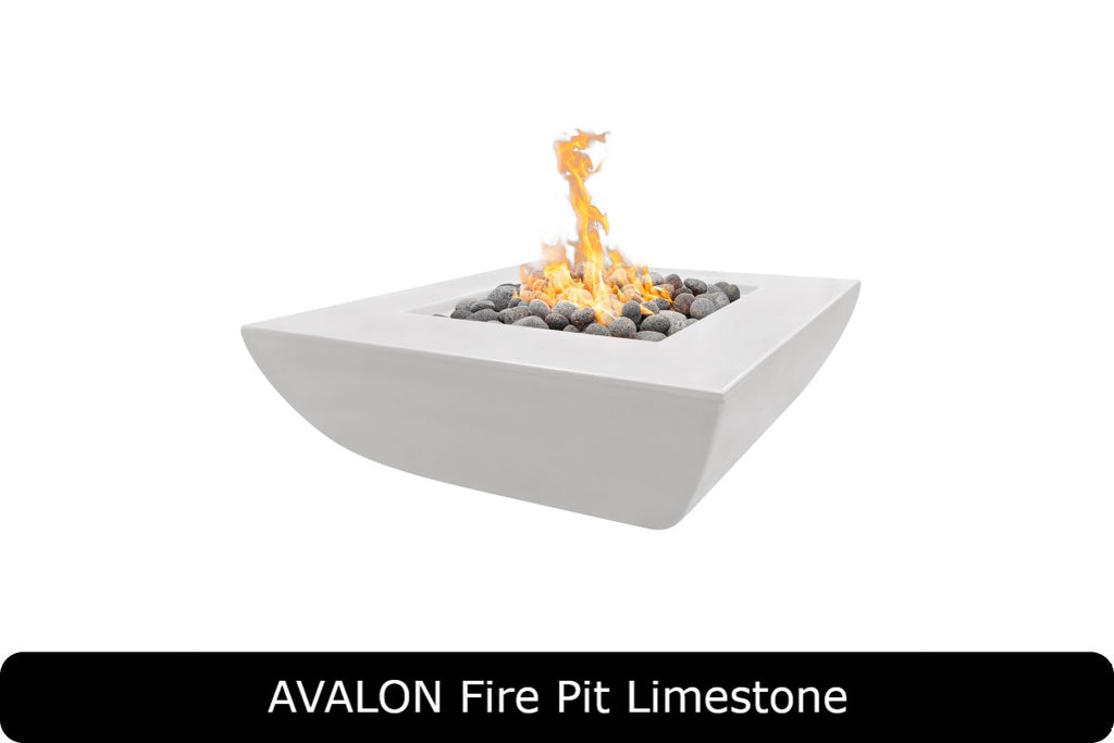Avalon Fire Pit - GFRC Concrete