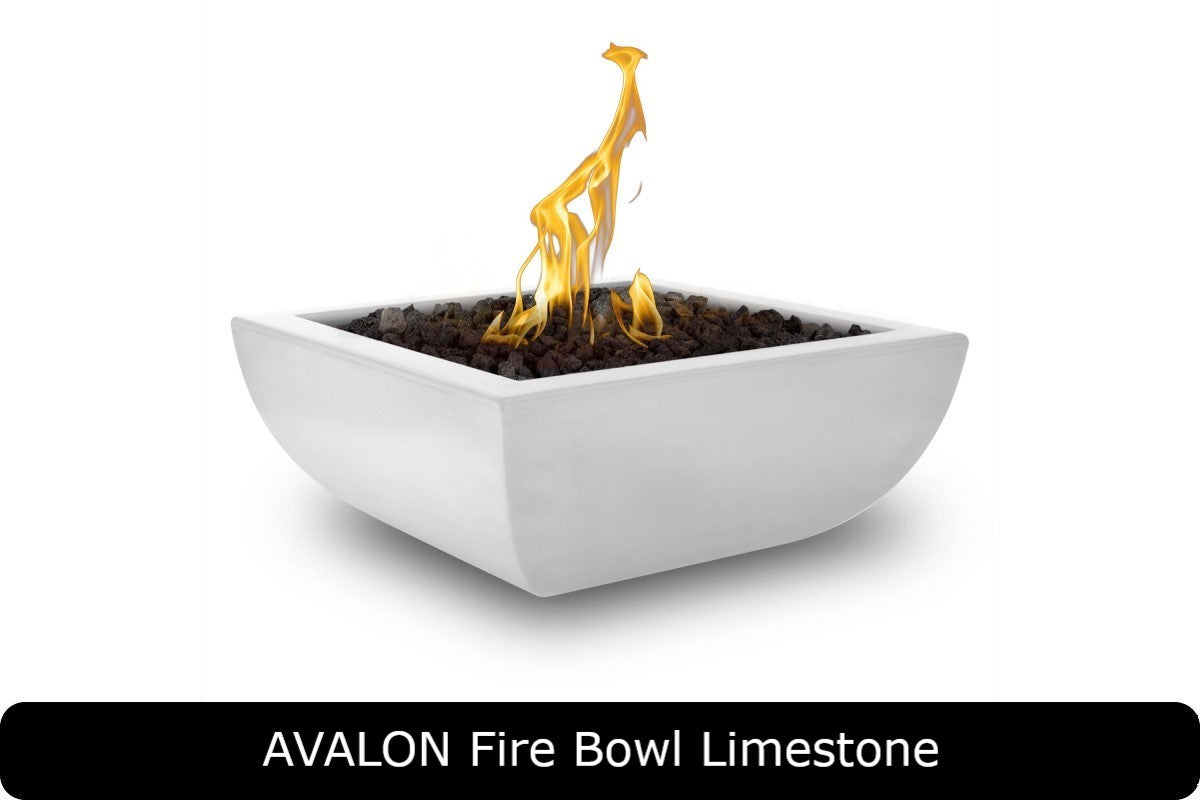 The Outdoor Plus - Avalon Fire Bowl - GFRC Concrete