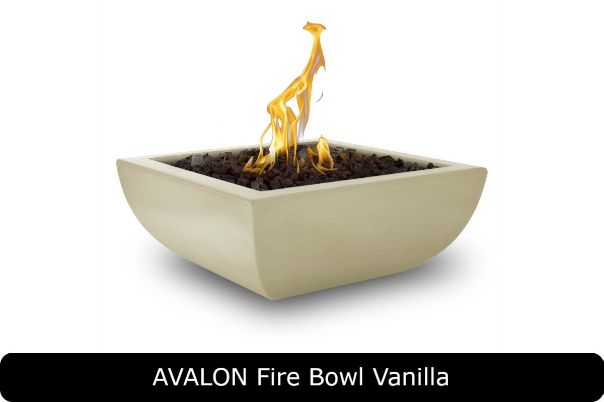 The Outdoor Plus - Avalon Fire Bowl - GFRC Concrete