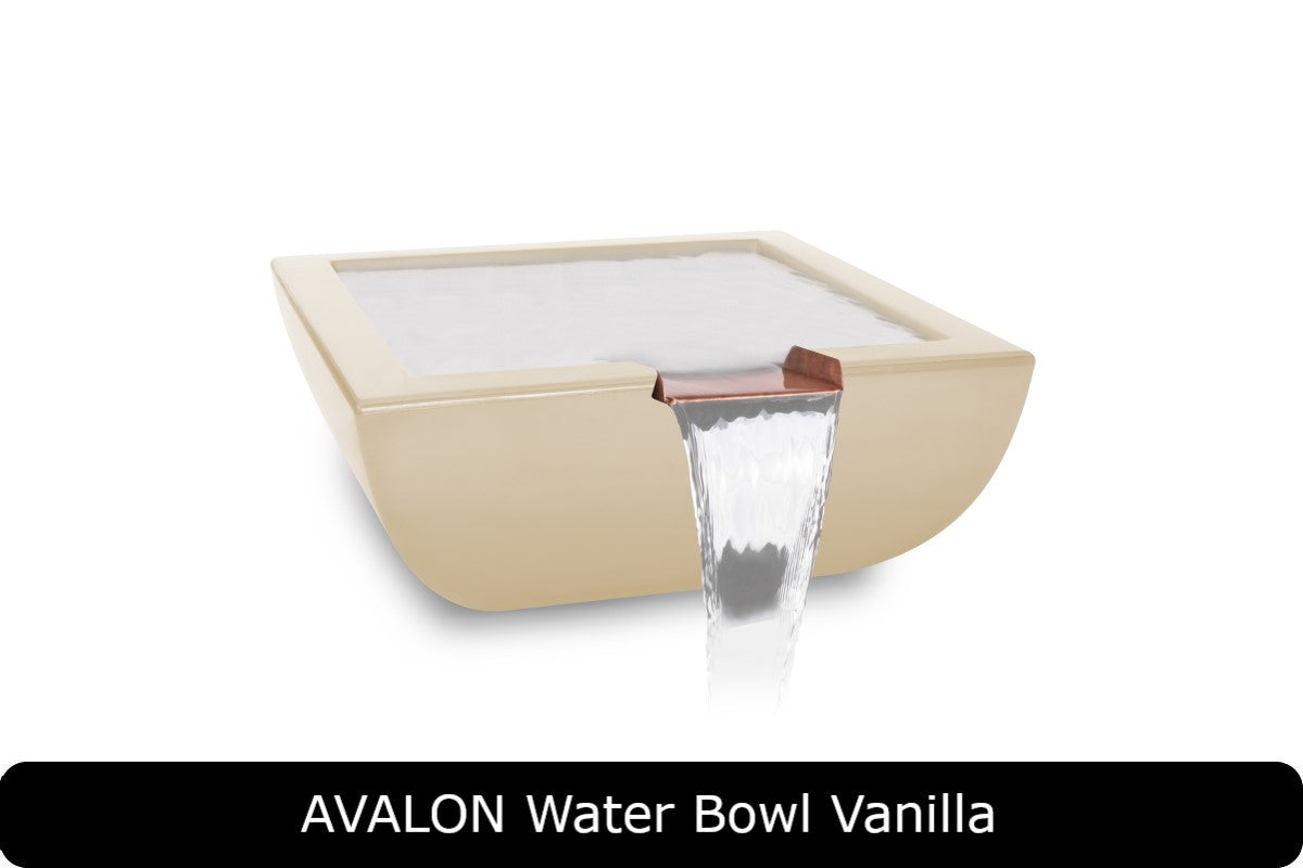 The Outdoor Plus - Avalon Water Bowl - GFRC Concrete