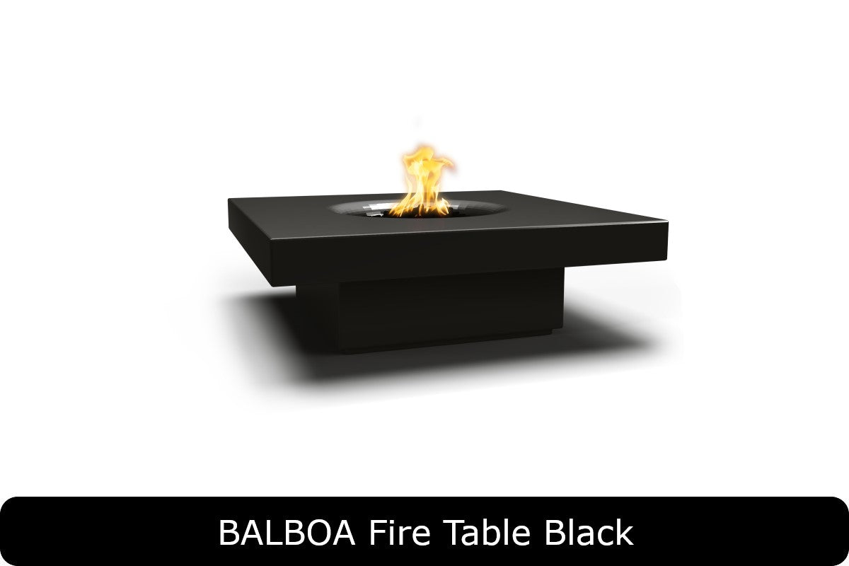 The Outdoor Plus - Balboa Fire Table - GFRC Concrete