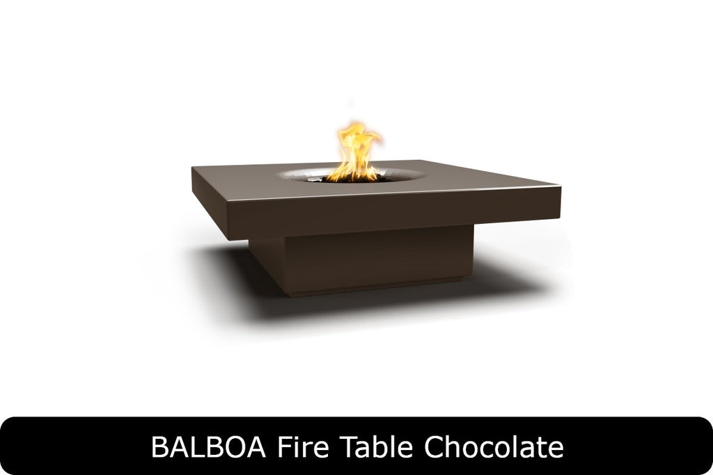 Balboa — Square Concrete Fire Table (48")