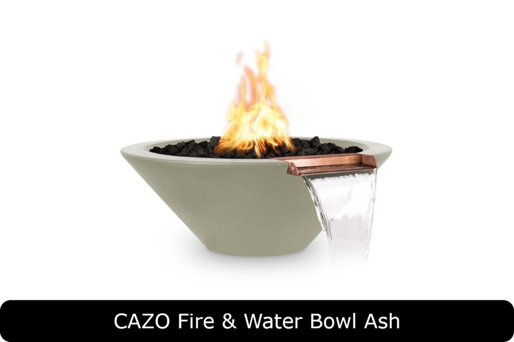 CAZO — Fire & Water Bowl (24"/31"/36"/48")