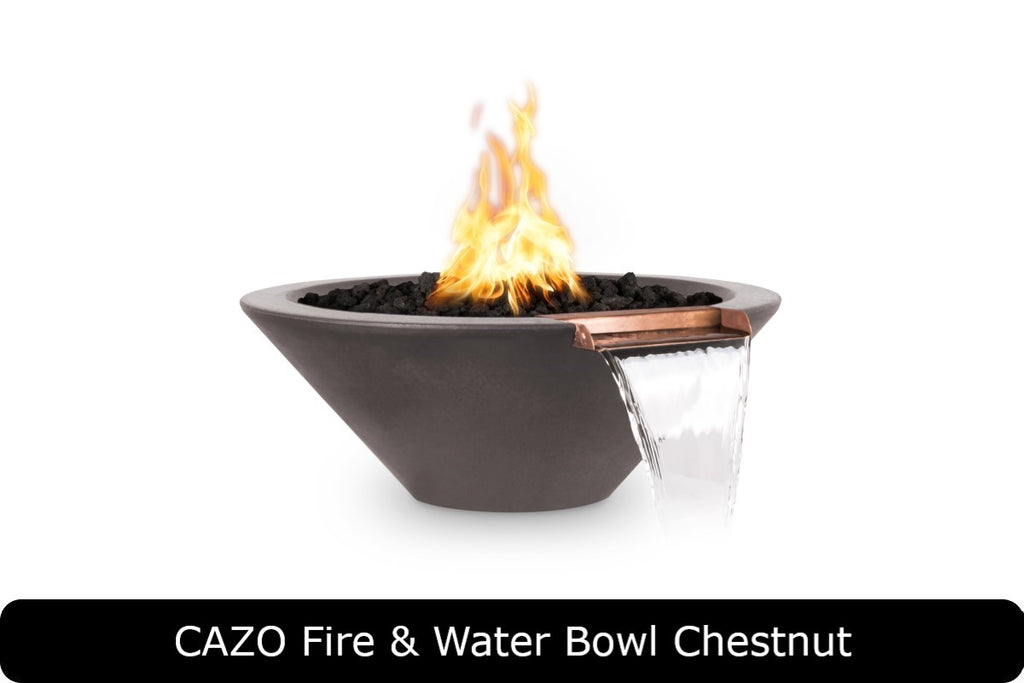 CAZO — Fire & Water Bowl (24"/31"/36"/48")