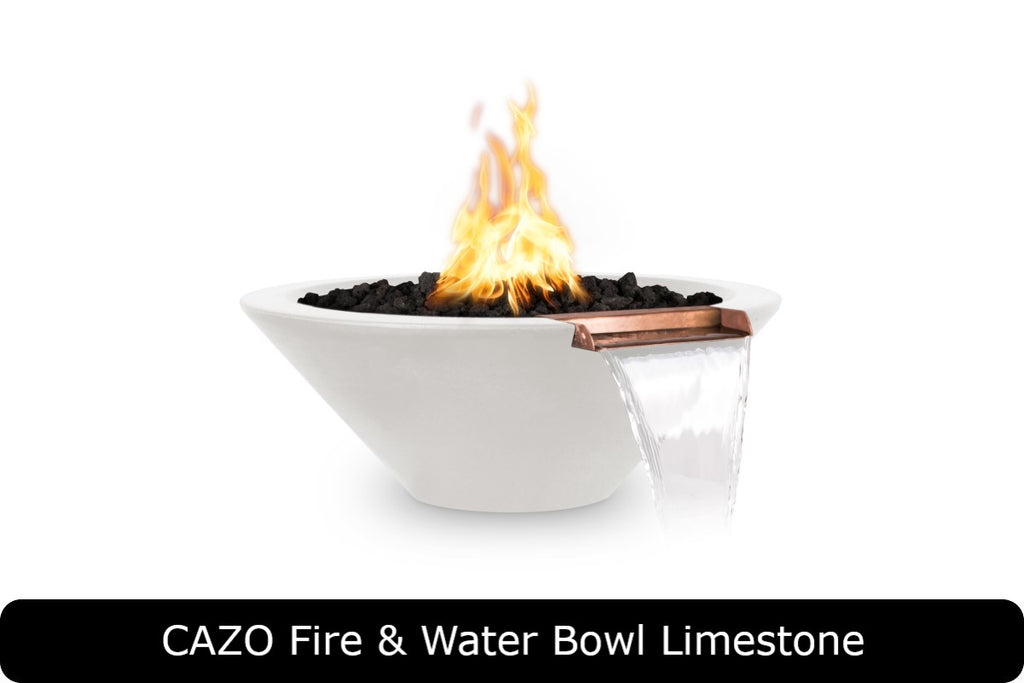 CAZO — Fire & Water Bowl (24"/31"/36"/48")