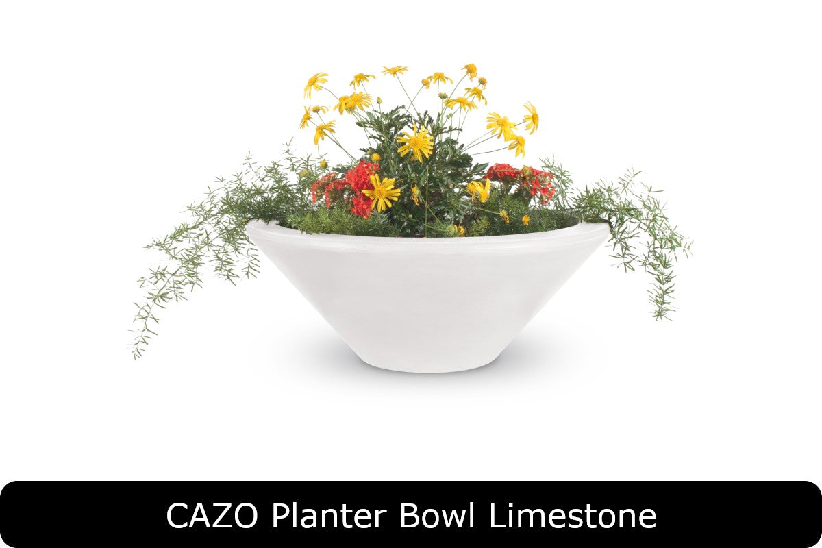 The Outdoor Plus - Cazo Planter Bowl - GFRC Concrete