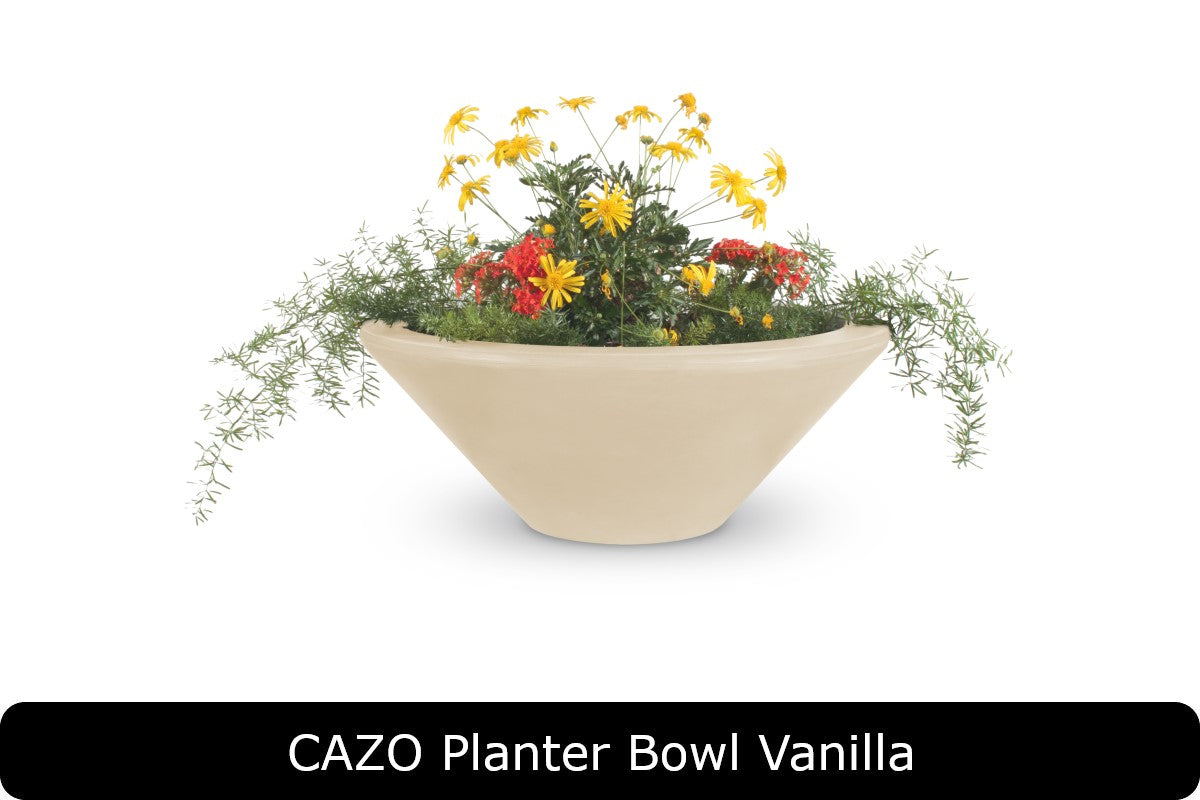 The Outdoor Plus - Cazo Planter Bowl - GFRC Concrete