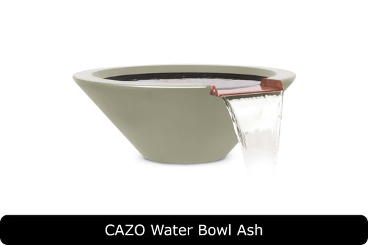 The Outdoor Plus - Cazo Water Bowl - GFRC Concrete