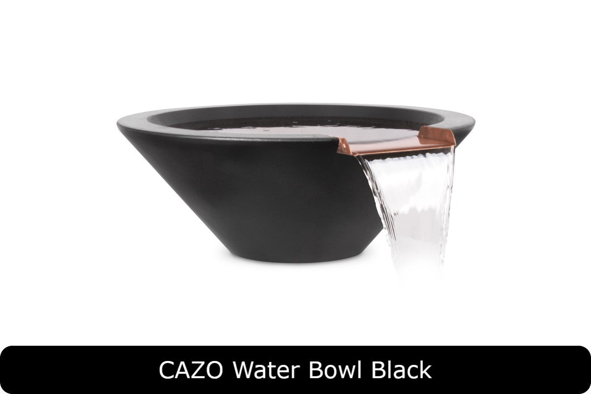 The Outdoor Plus - Cazo Water Bowl - GFRC Concrete