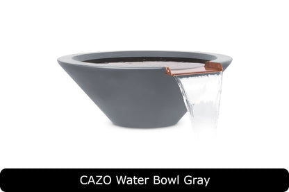 The Outdoor Plus - Cazo Water Bowl - GFRC Concrete