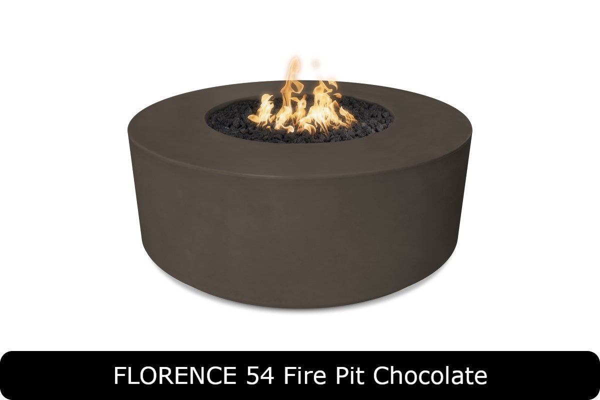 The Outdoor Plus - Florence 20" Tall Fire Pit - GFRC Concrete