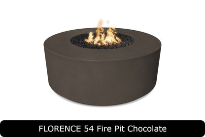 The Outdoor Plus - Florence 20" Tall Fire Pit - GFRC Concrete