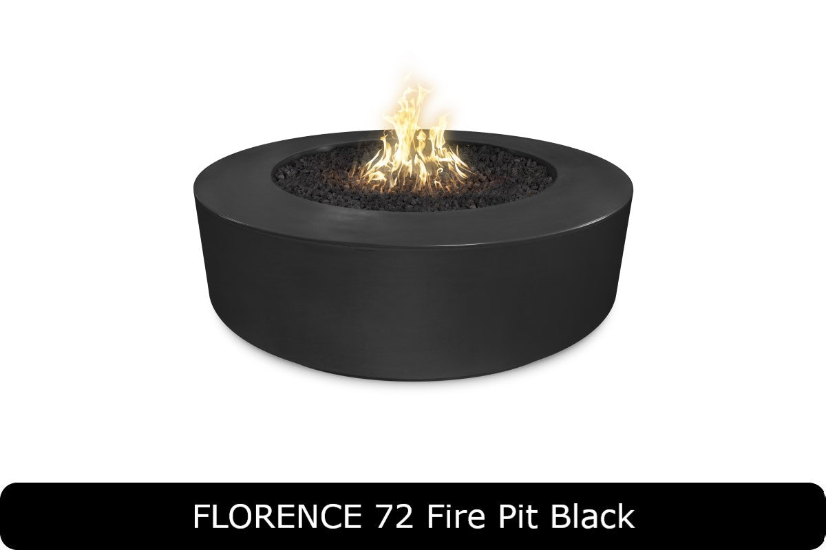 The Outdoor Plus - Florence 20" Tall Fire Pit - GFRC Concrete