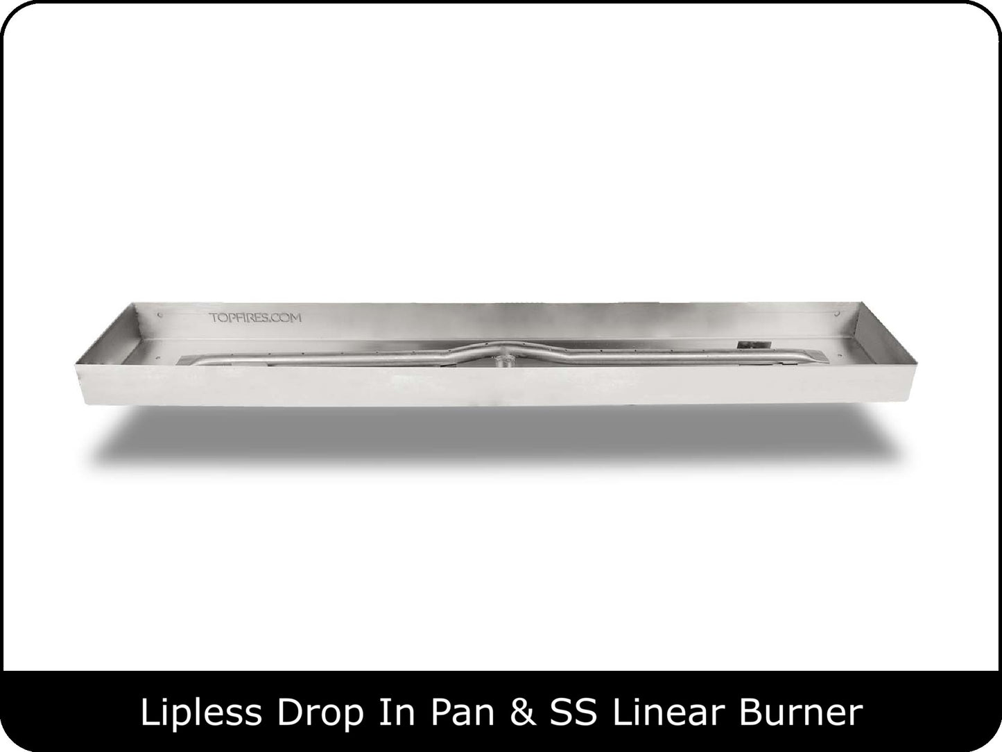 The Outdoor Plus - Rectangular Lipless Drop In Pan & Burner Kits