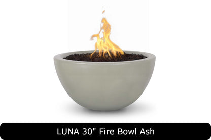 The Outdoor Plus - Luna Fire Bowl - GFRC Concrete