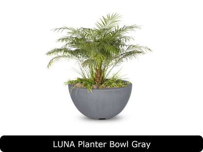 The Outdoor Plus - Luna Planter Bowl - GFRC Concrete