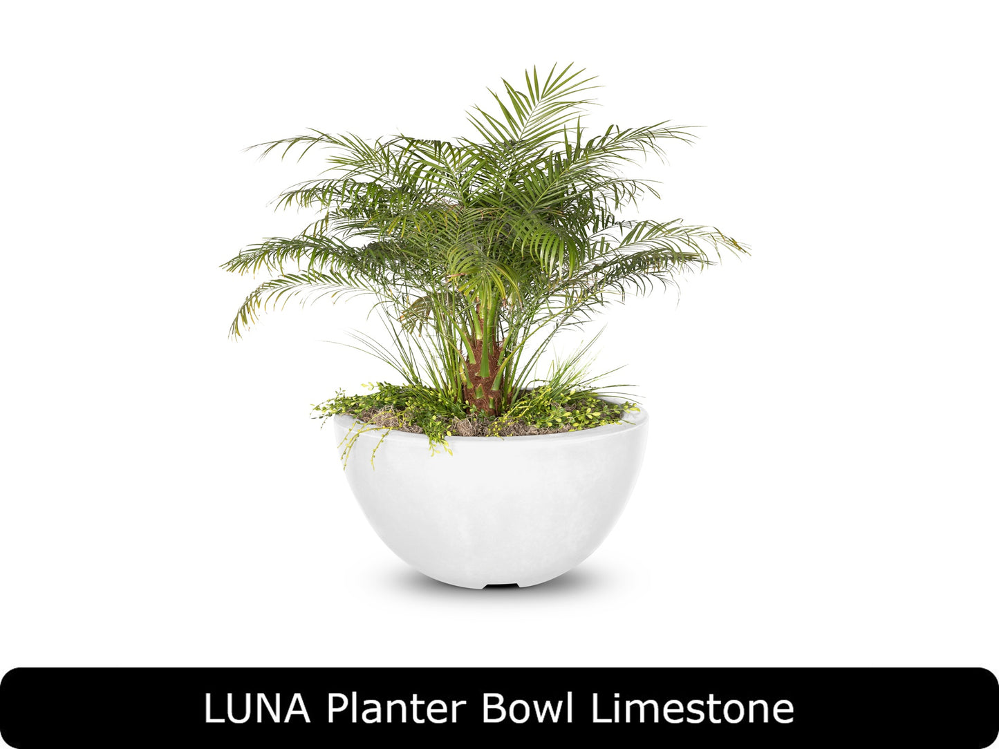 The Outdoor Plus - Luna Planter Bowl - GFRC Concrete