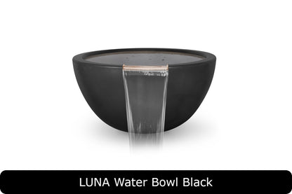 The Outdoor Plus - Luna Water Bowl - GFRC Concrete