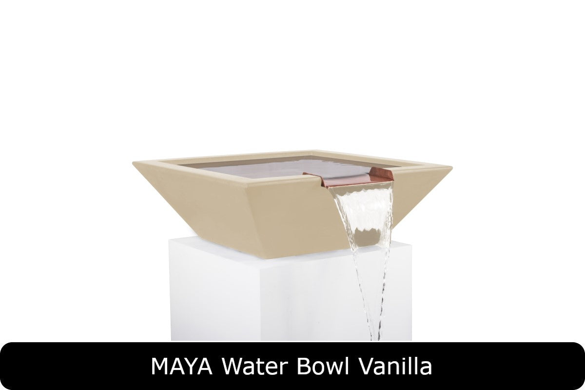 The Outdoor Plus - Maya Water Bowl - GFRC Concrete