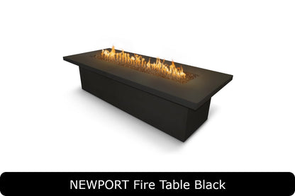 The Outdoor Plus - Newport Fire Pit - GFRC Concrete