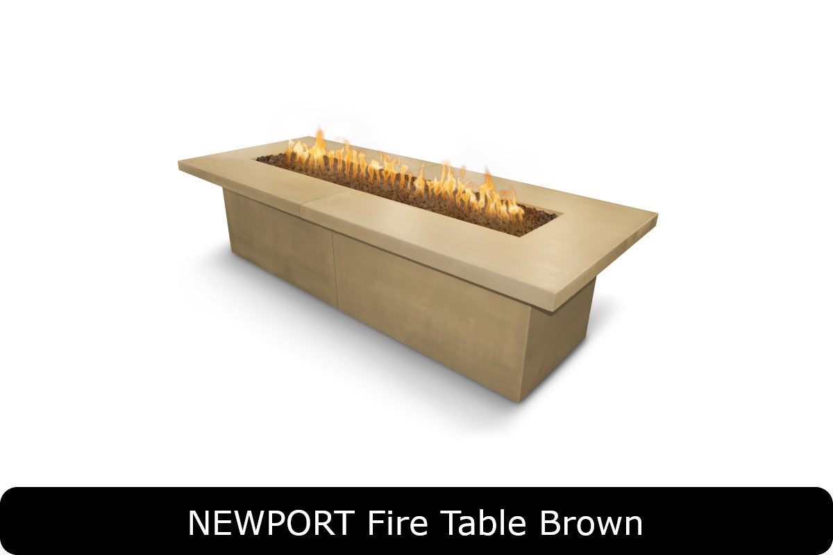 The Outdoor Plus - Newport Fire Pit - GFRC Concrete