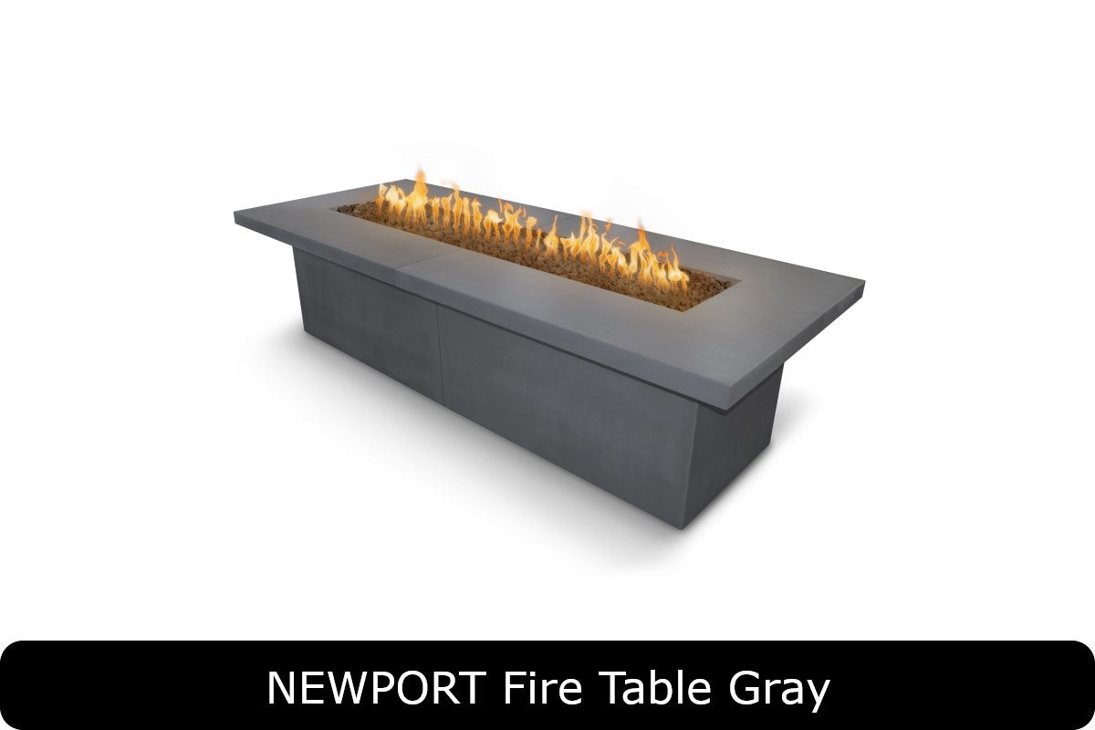 The Outdoor Plus - Newport Fire Pit - GFRC Concrete