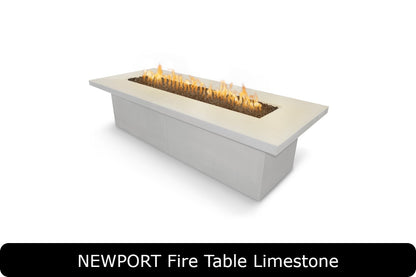 The Outdoor Plus - Newport Fire Pit - GFRC Concrete