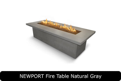 The Outdoor Plus - Newport Fire Pit - GFRC Concrete